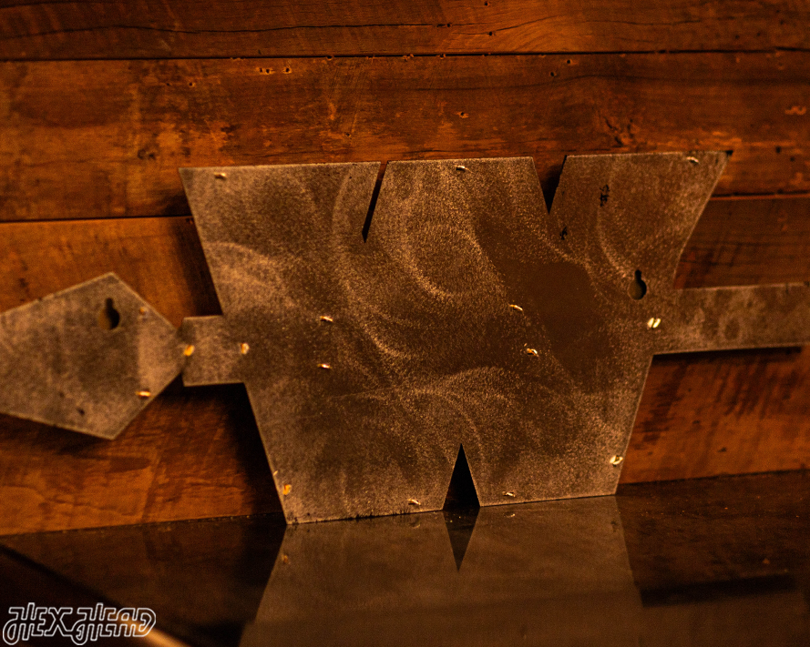 Washington Commanders Spear 3D Vintage Metal Wall Art