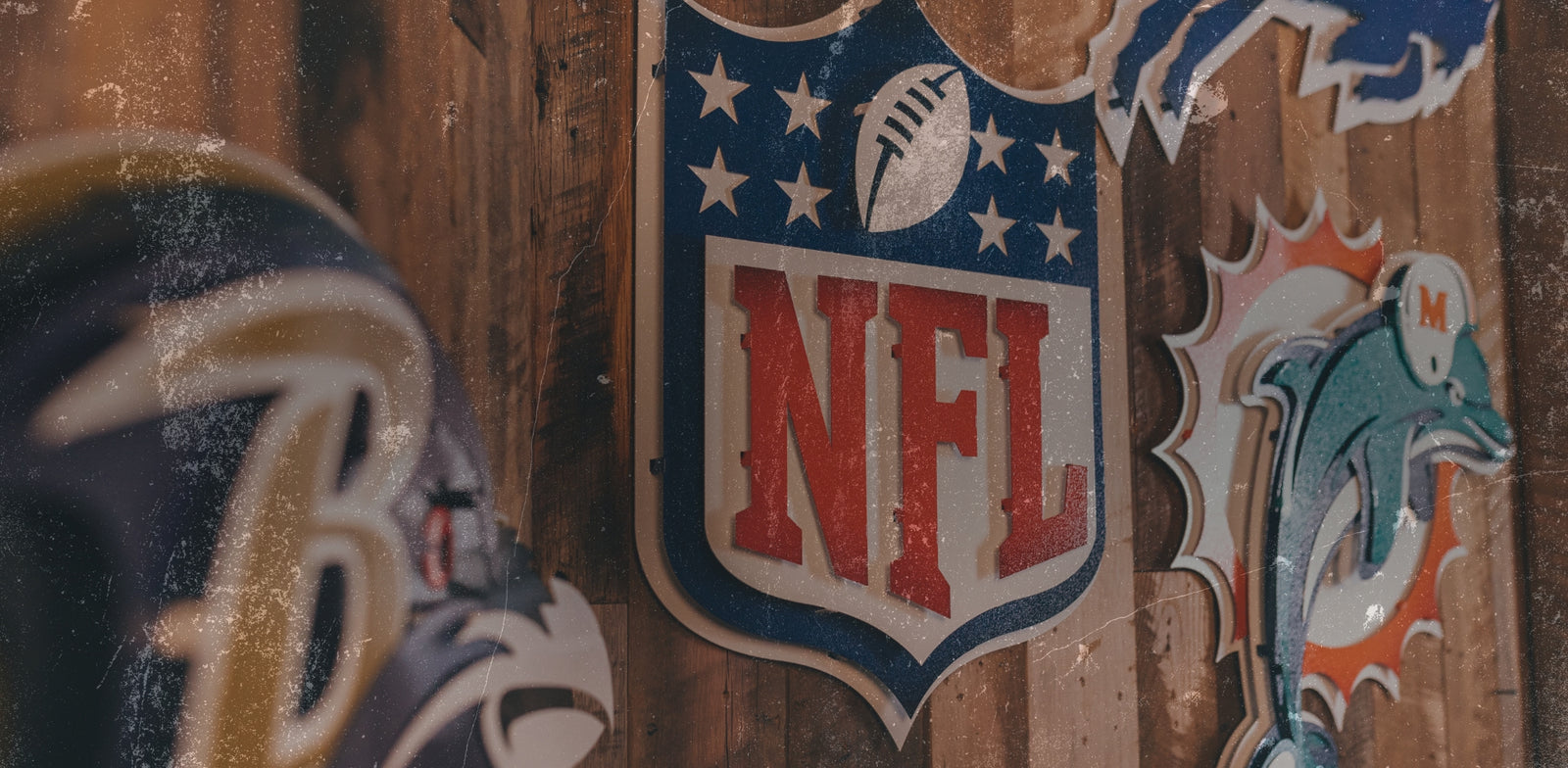 NFL Custom Metal Wall Art Hex Head Art