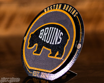Boston Bruins "Double Play" On the Shelf or on the Wall Art
