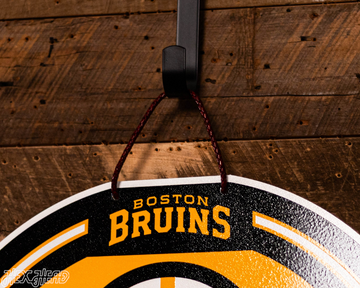 Boston Bruins Personalized Monogram Metal Art