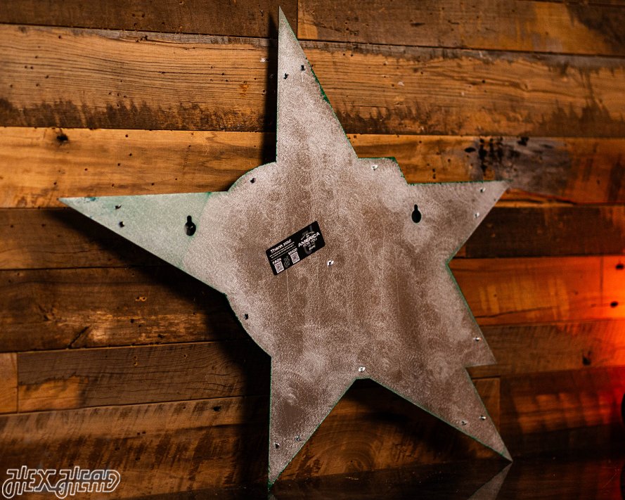Dallas Stars NHL 3D Vintage Metal Wall Art