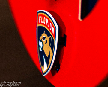 12" Florida Panthers HEX HEAD EXCLUSIVE Design 2025 Champions 3D Metal Wall Art