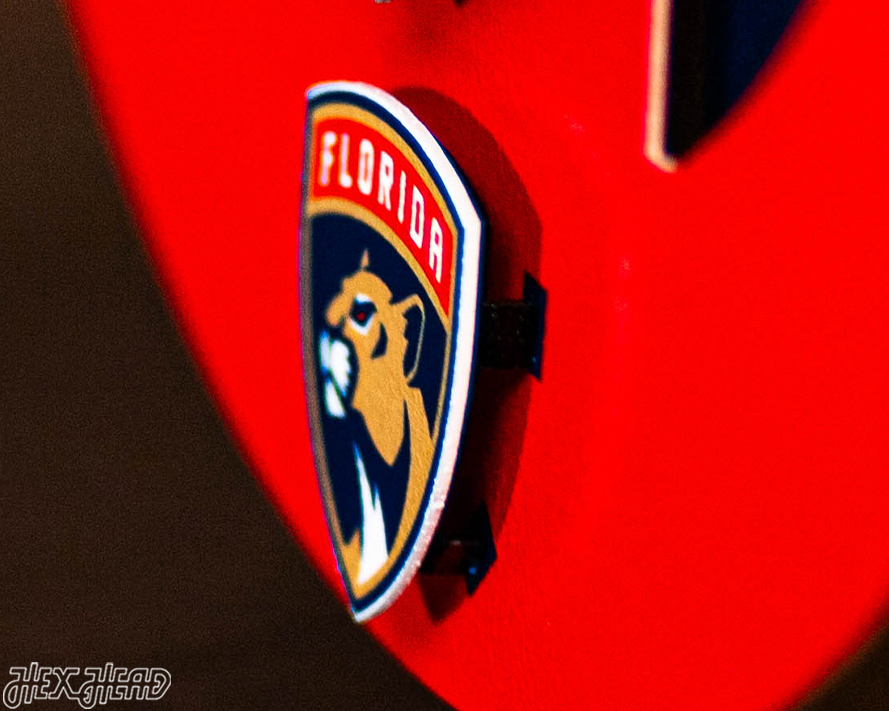 12" Florida Panthers HEX HEAD EXCLUSIVE Design 2025 Champions 3D Metal Wall Art