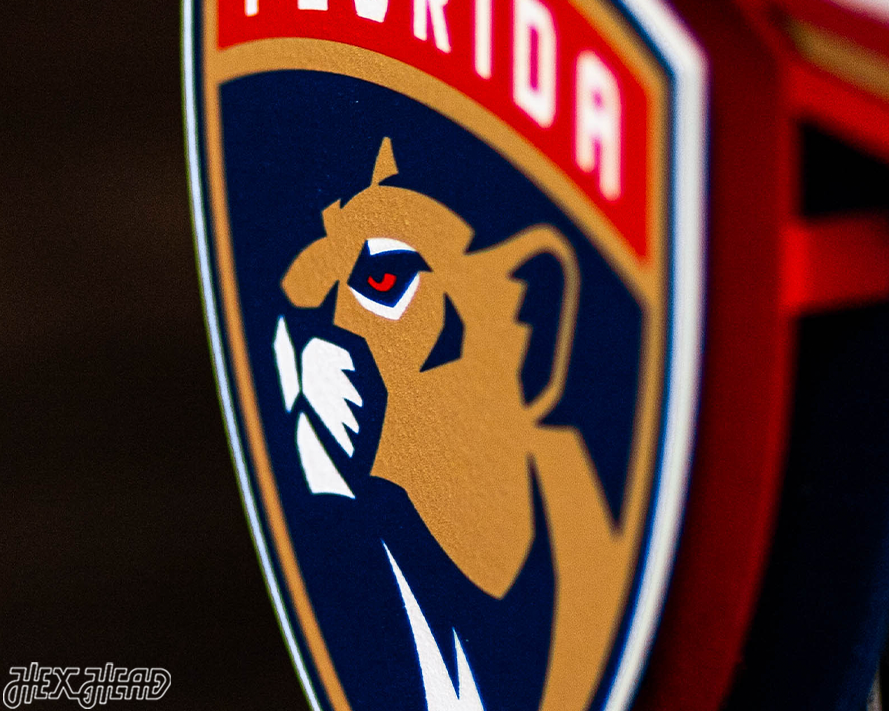 Florida Panthers OFFICIAL 2025 Stanley Cup Champion 3D Metal Wall Art