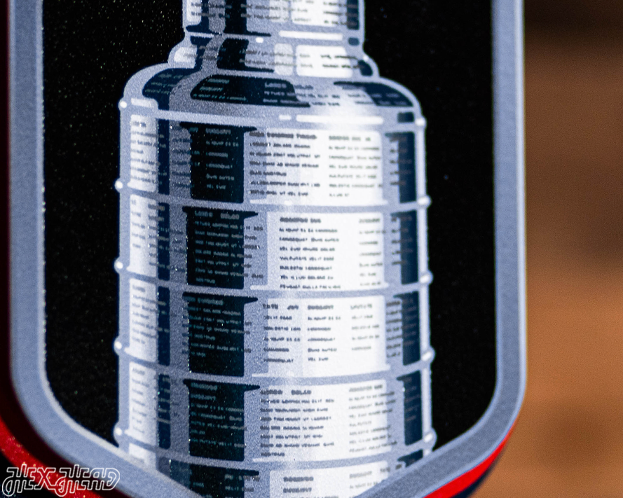Florida Panthers OFFICIAL 2025 Stanley Cup Champion 3D Metal Wall Art