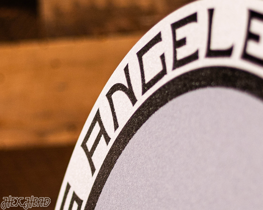 VARSITY Collection — Single Layer Los Angeles Kings Metal Wall Art