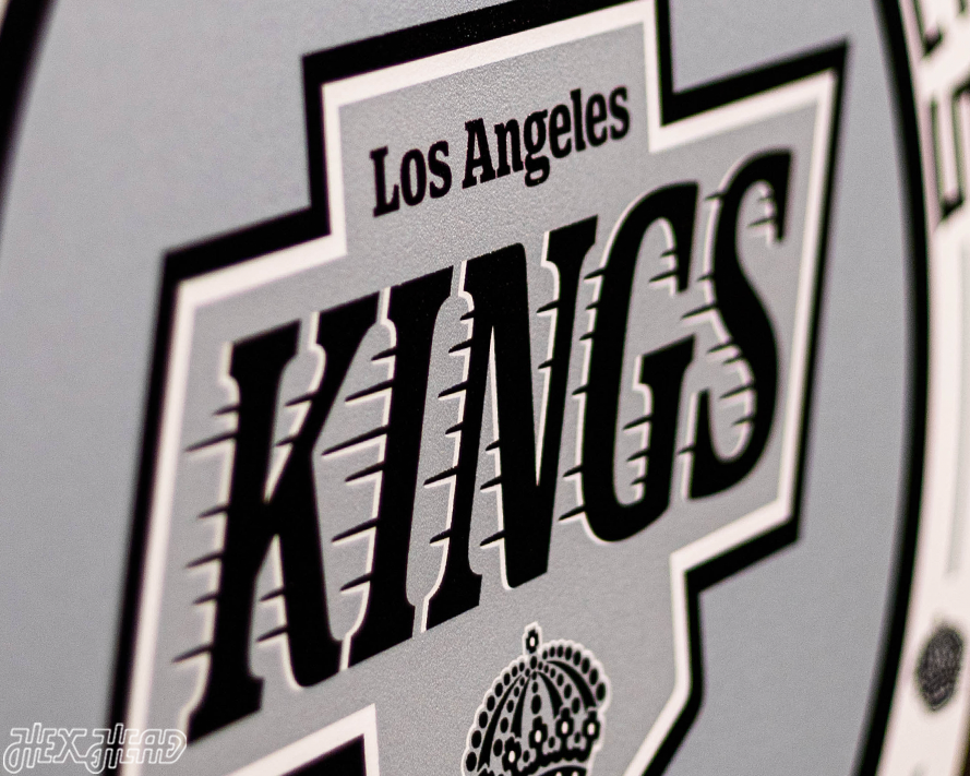 VARSITY Collection — Single Layer Los Angeles Kings Metal Wall Art