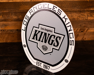 VARSITY Collection — Single Layer Los Angeles Kings Metal Wall Art