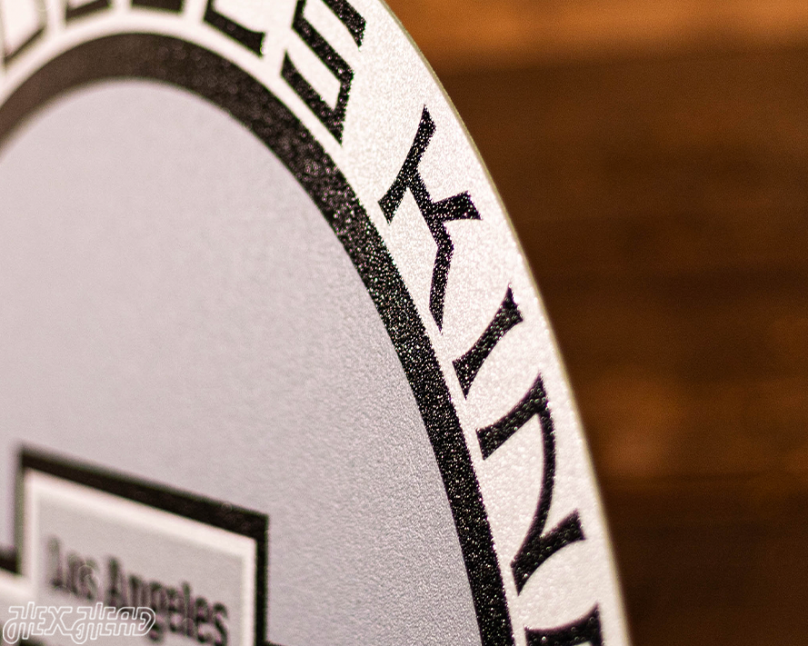 VARSITY Collection — Single Layer Los Angeles Kings Metal Wall Art