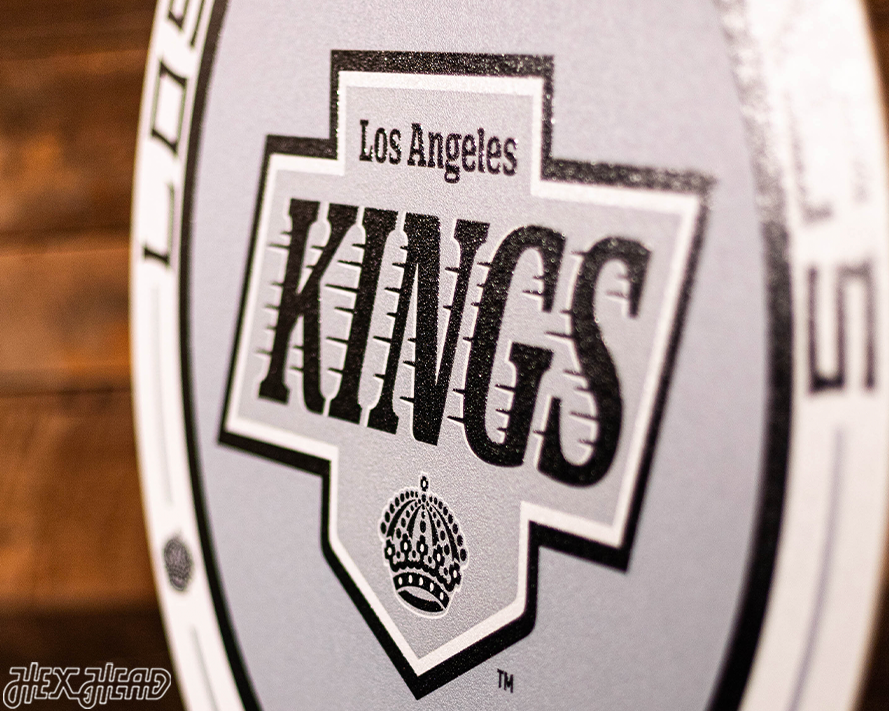 VARSITY Collection — Single Layer Los Angeles Kings Metal Wall Art