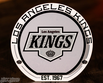 Los Angeles Kings "Double Play" On the Shelf or on the Wall Art