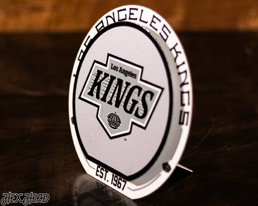 Los Angeles Kings "Double Play" On the Shelf or on the Wall Art