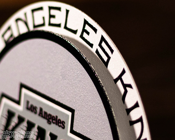 Los Angeles Kings "Double Play" On the Shelf or on the Wall Art