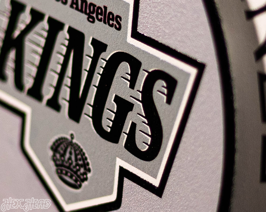 Los Angeles Kings "Double Play" On the Shelf or on the Wall Art