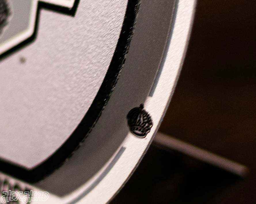 Los Angeles Kings "Double Play" On the Shelf or on the Wall Art