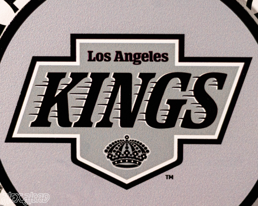 Los Angeles Kings "Double Play" On the Shelf or on the Wall Art