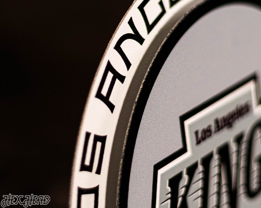 Los Angeles Kings "Double Play" On the Shelf or on the Wall Art