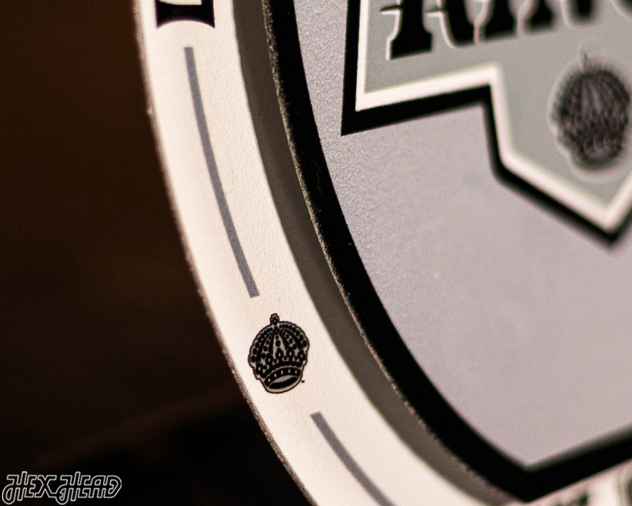 Los Angeles Kings "Double Play" On the Shelf or on the Wall Art