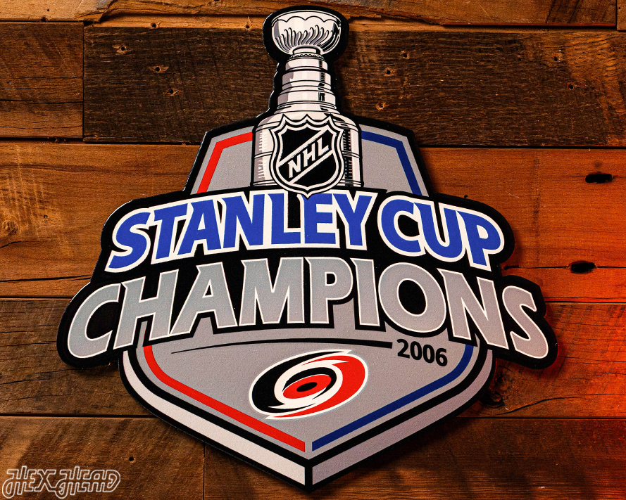 Single Layer -- Carolina Hurricanes 2006 Stanley Cup Champions