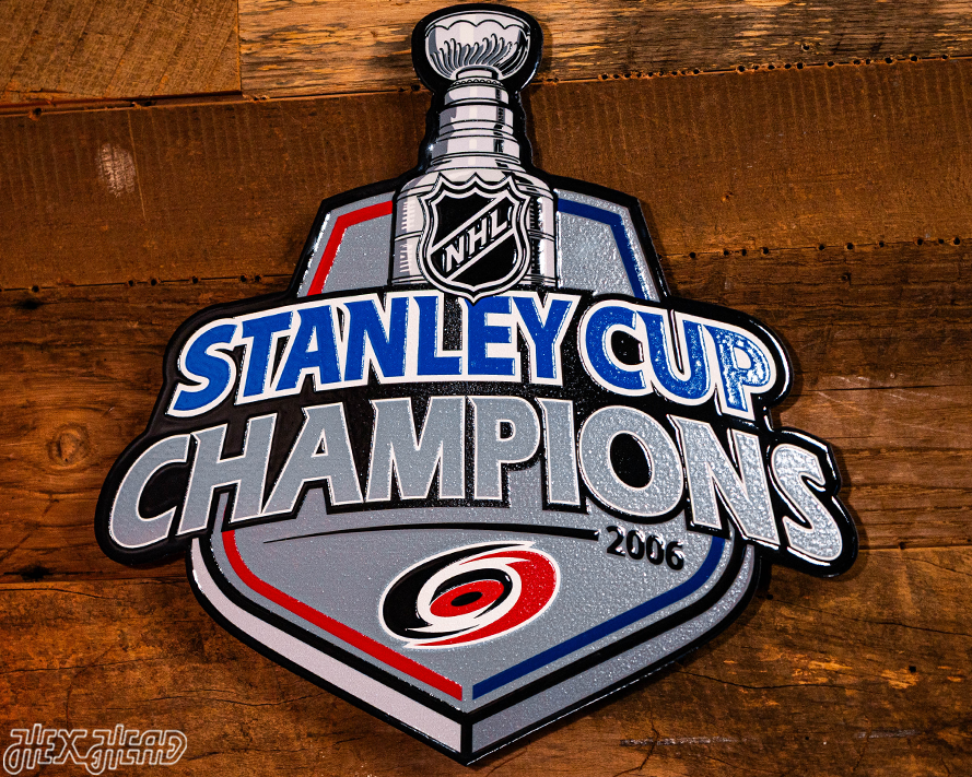 Single Layer -- Carolina Hurricanes 2006 Stanley Cup Champions