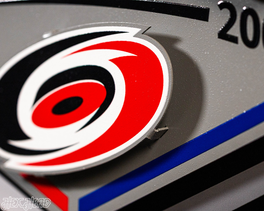 Carolina Hurricanes OFFICIAL 2006 Stanley Cup 3D Metal Wall Art