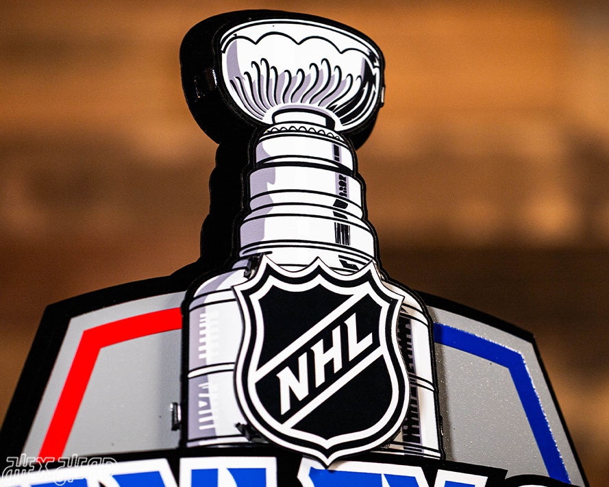 Carolina Hurricanes OFFICIAL 2006 Stanley Cup 3D Metal Wall Art