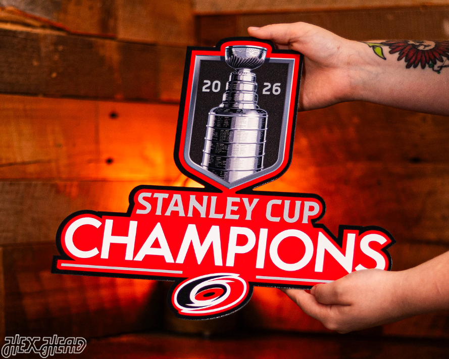 Single Layer -- Carolina Hurricanes 2026 Stanley Cup Champions
