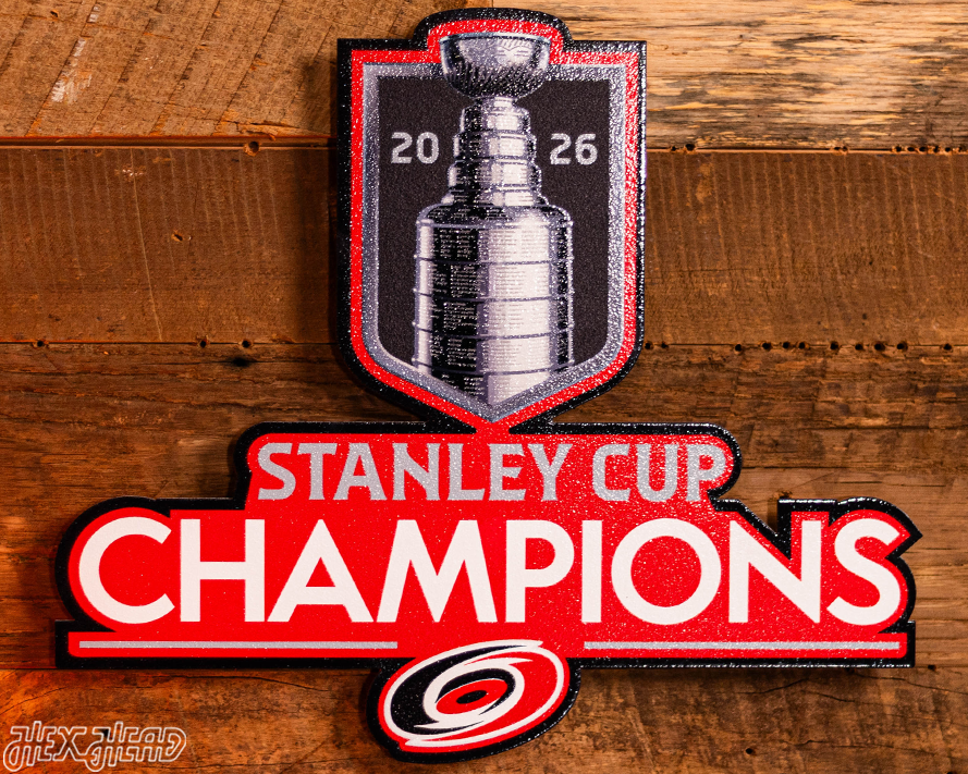 Single Layer -- Carolina Hurricanes 2026 Stanley Cup Champions