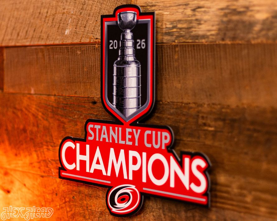Single Layer -- Carolina Hurricanes 2026 Stanley Cup Champions