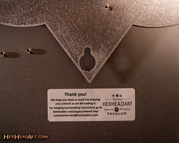 NHL National Hockey League Shield 3D Vintage Metal Wall Art