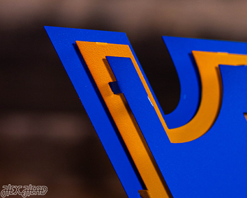 St Louis Blues 3D Vintage Metal Wall Art