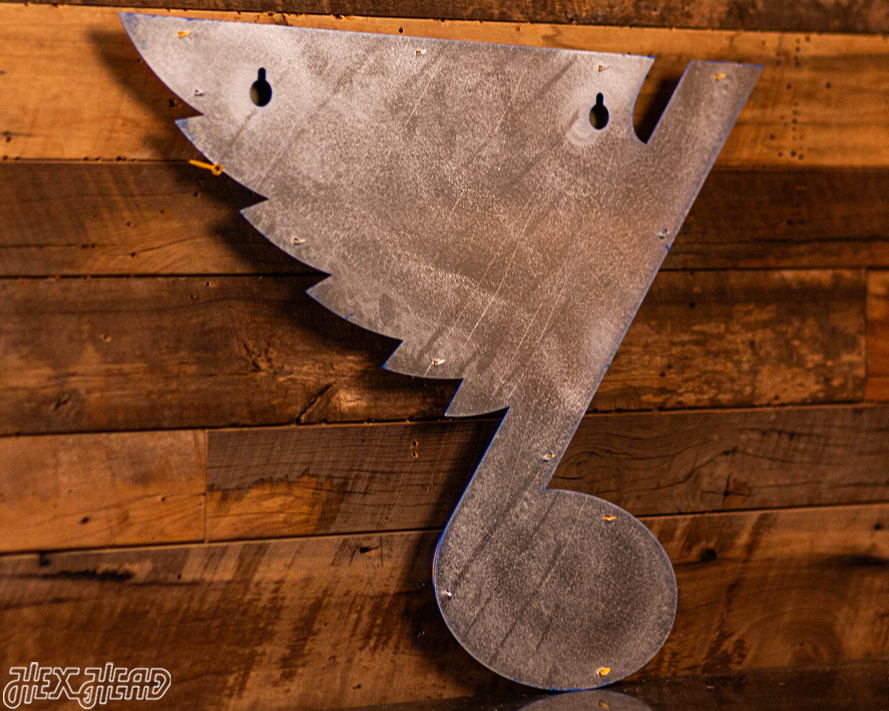 St Louis Blues 3D Vintage Metal Wall Art