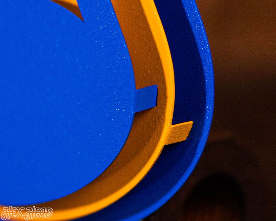 St Louis Blues 3D Vintage Metal Wall Art