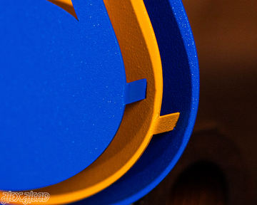 St Louis Blues 3D Vintage Metal Wall Art