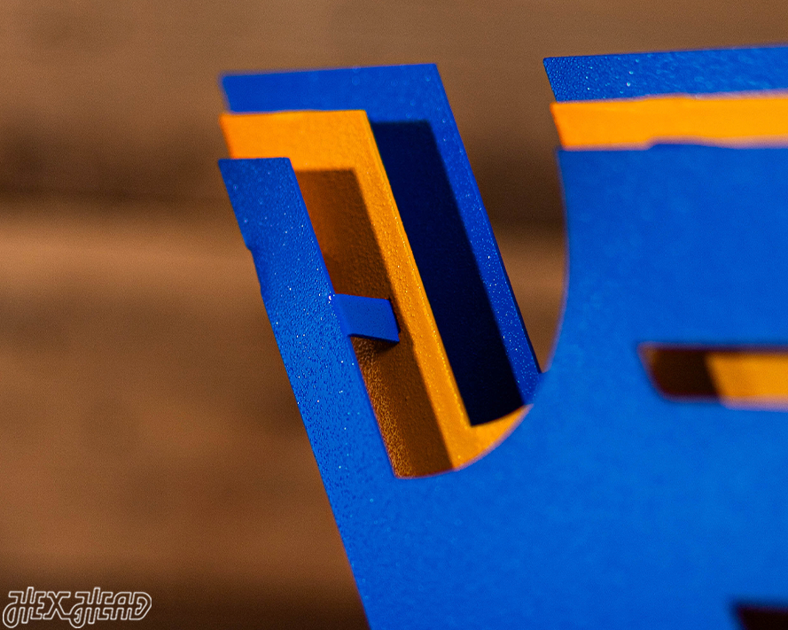 St Louis Blues 3D Vintage Metal Wall Art