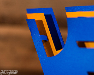 St Louis Blues 3D Vintage Metal Wall Art