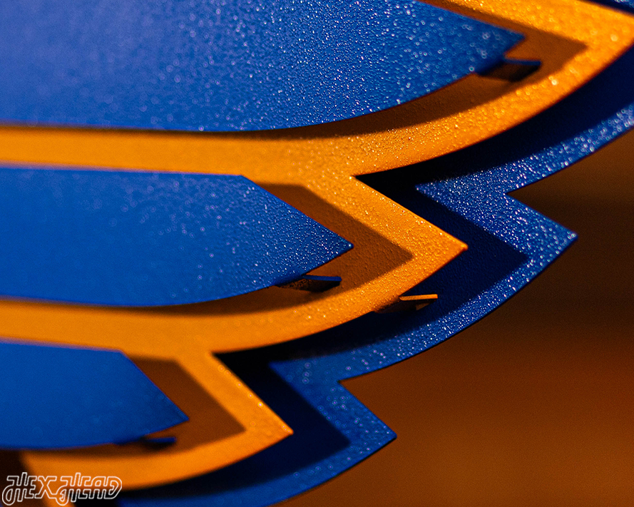 St Louis Blues 3D Vintage Metal Wall Art