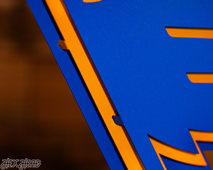 St Louis Blues 3D Vintage Metal Wall Art