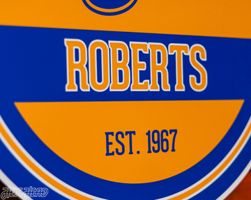 St. Louis Blues Personalized Monogram Metal Art