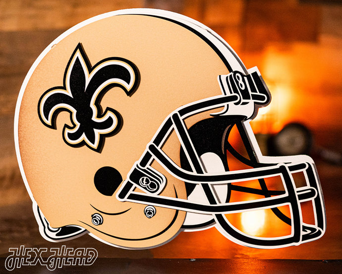 NEW ORLEANS SAINTS – Hex Head Art