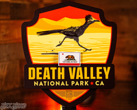 Death Valley National Park Badge 3D Metal Wall Art