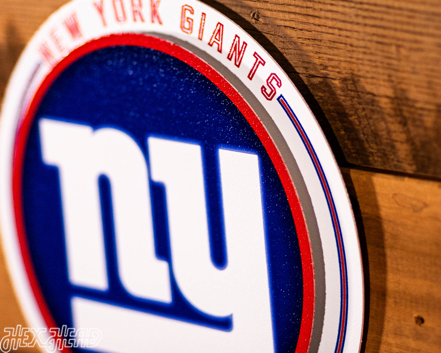 New York Giants "Double Play" On the Shelf or on the Wall Art