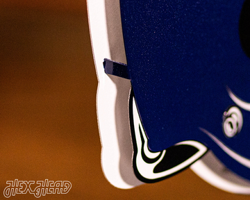 New York Giants BLITZ Collection - 8 Layer Helmet 3D Vintage Metal Wall Art