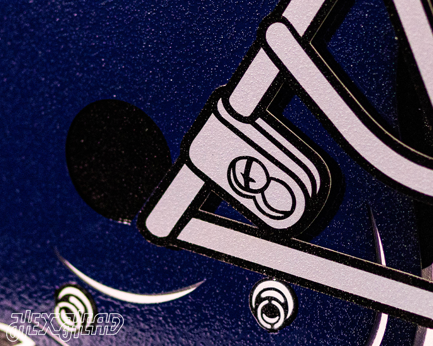 New York Giants BLITZ Collection - 8 Layer Helmet 3D Vintage Metal Wall Art