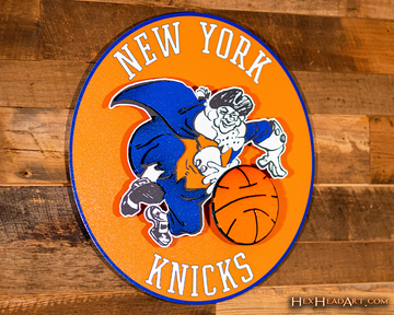 New York Knicks VAULT 1946-66 3D Vintage Metal Wall Art