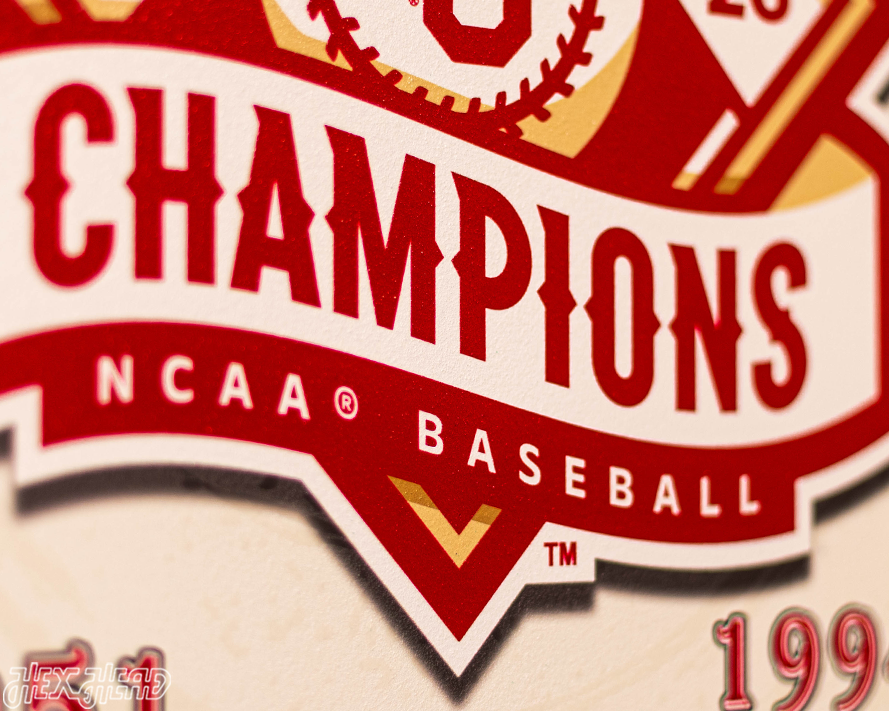 VARSITY Collection- SINGLE Layer Oklahoma Sooners 2026 Baseball World Series Champions