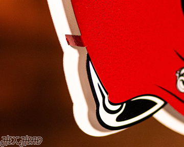 Oklahoma Sooners BLITZ COLLECTION - 8 LAYER 3D Metal Wall Art