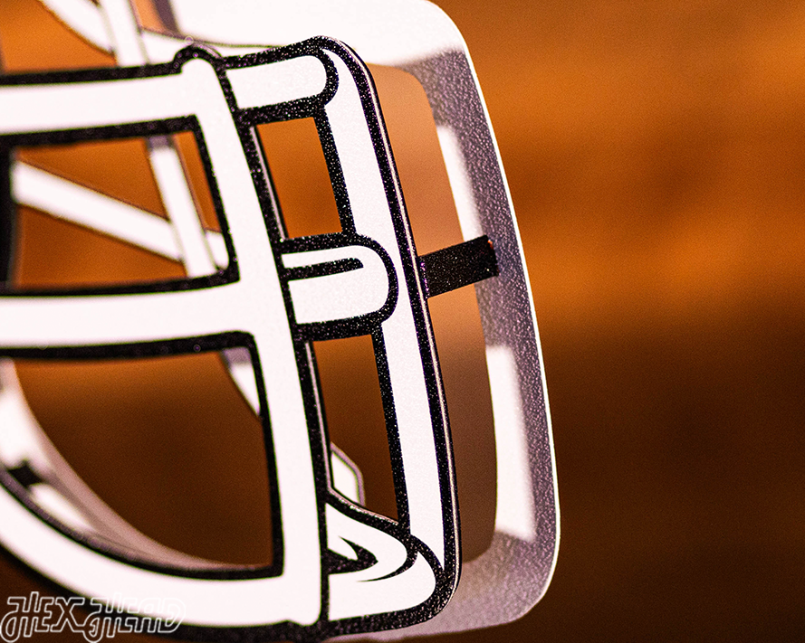 Oklahoma Sooners BLITZ COLLECTION - 8 LAYER 3D Metal Wall Art