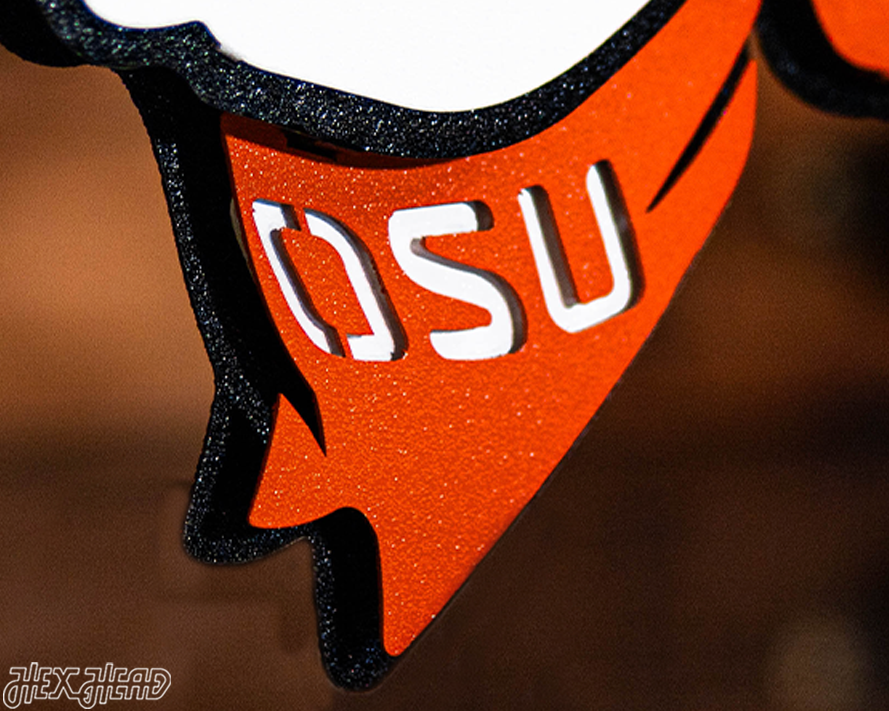 Oklahoma State Cowboys "Pistol Pete" 3D Metal Wall Art