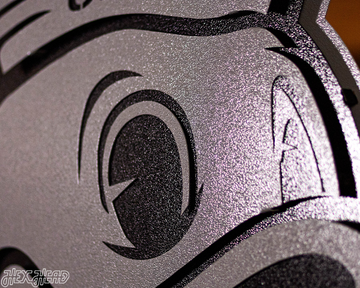 MONOCHROME - Oregon Ducks 3D Vintage Metal Wall Art